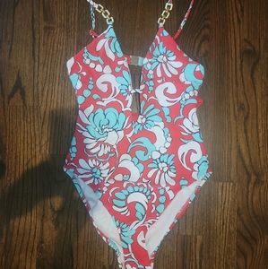 Trina Turk size 10 bathingsuit